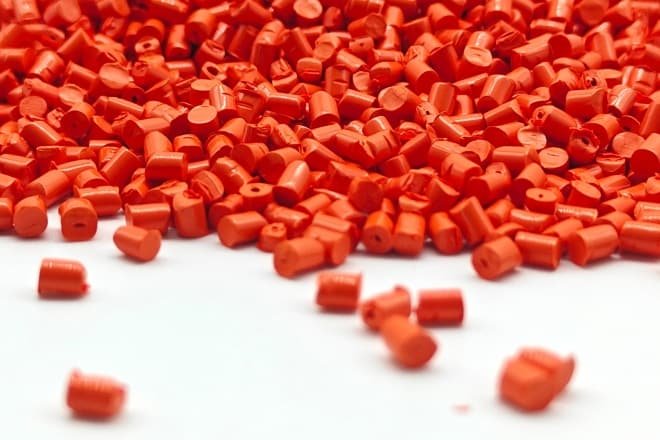 Orange color masterbatch