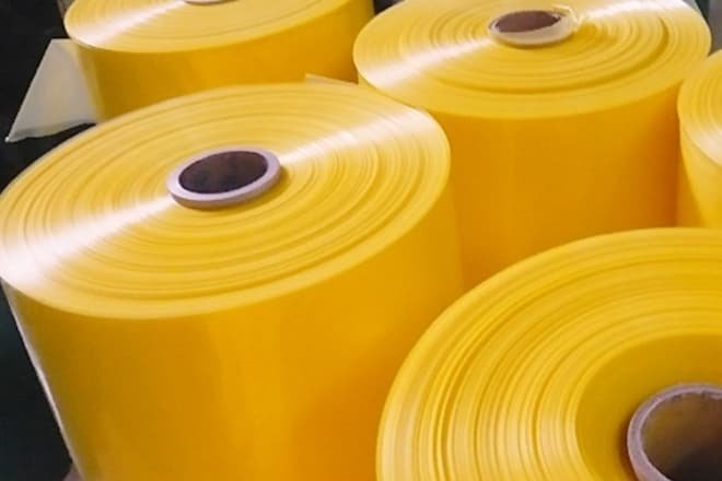 Yellow blown films