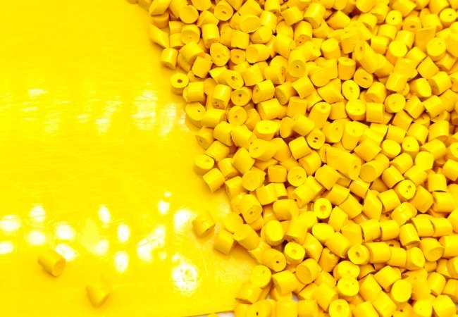 yellow plastic films